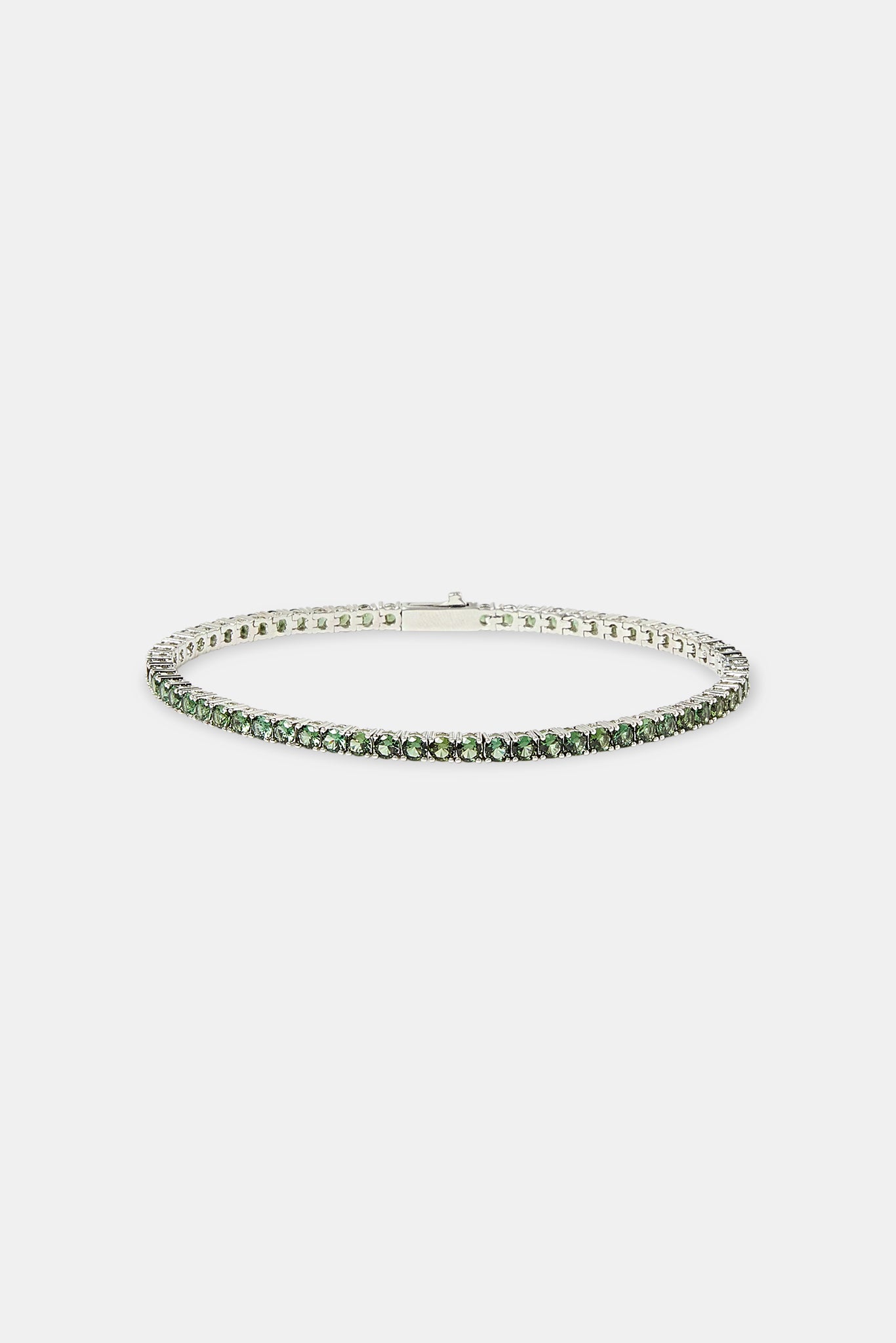 Dark Green Tennis Bracelet - 3mm